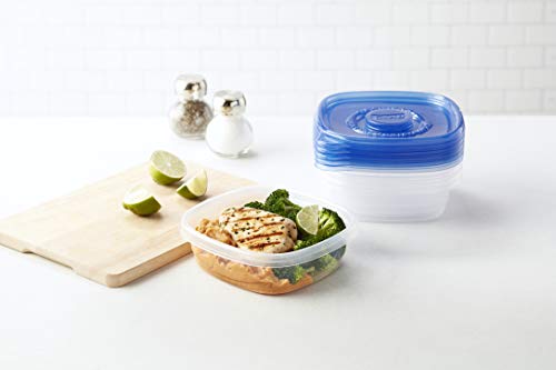 Glad Food Storage Containers, Deep Dish, 64 Ounce, 3 Count