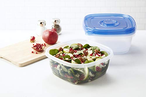 Glad Food Storage Containers, Deep Dish, 64 Ounce, 3 Count