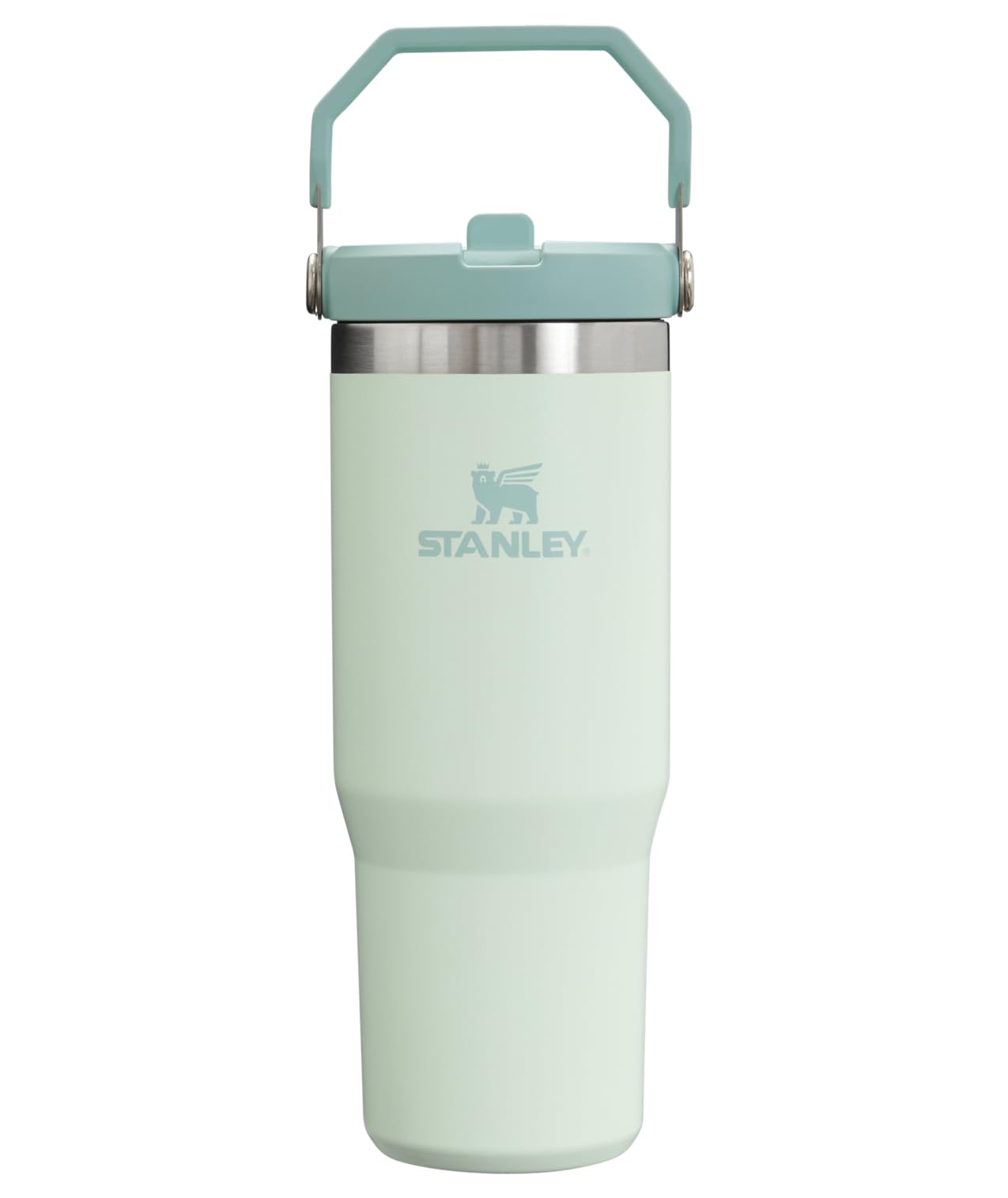 Stanley IceFlow Stainless Steel Tumbler - Vacuum Insulated Water Bottle for Home, Office or Car Reusable Cup with Straw Leak Resistant Flip Cold for 12 Hours or Iced for 2 Days, Black 2.0, 30oz