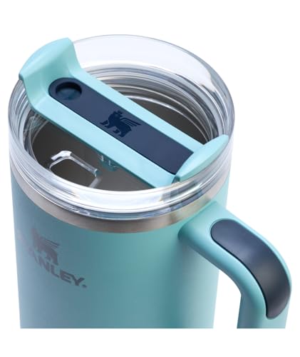 Stanley Quencher H2.0 Tumbler with Handle and Straw 30 oz | Flowstate 3-Position Lid | Cup Holder Compatible for Travel | Insulated Stainless Steel Cup | BPA-Free | Rose Quartz 2.0