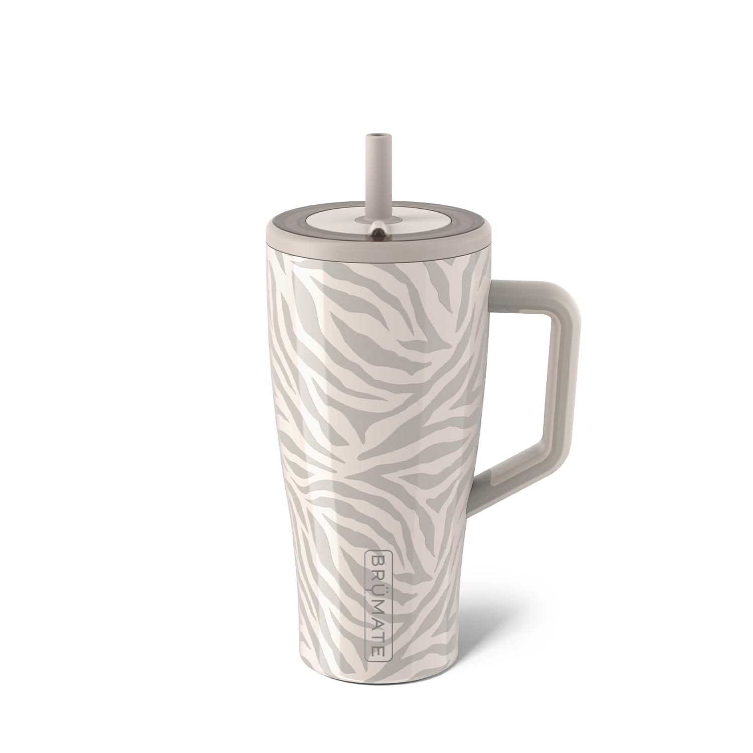 BrüMate Era 40 oz Tumbler with Handle and Straw | 100% Leakproof Insulated Tumbler with Lid and Straw | Made of Stainless Steel | Cup Holder Friendly Base | 40oz (Dark Aura)
