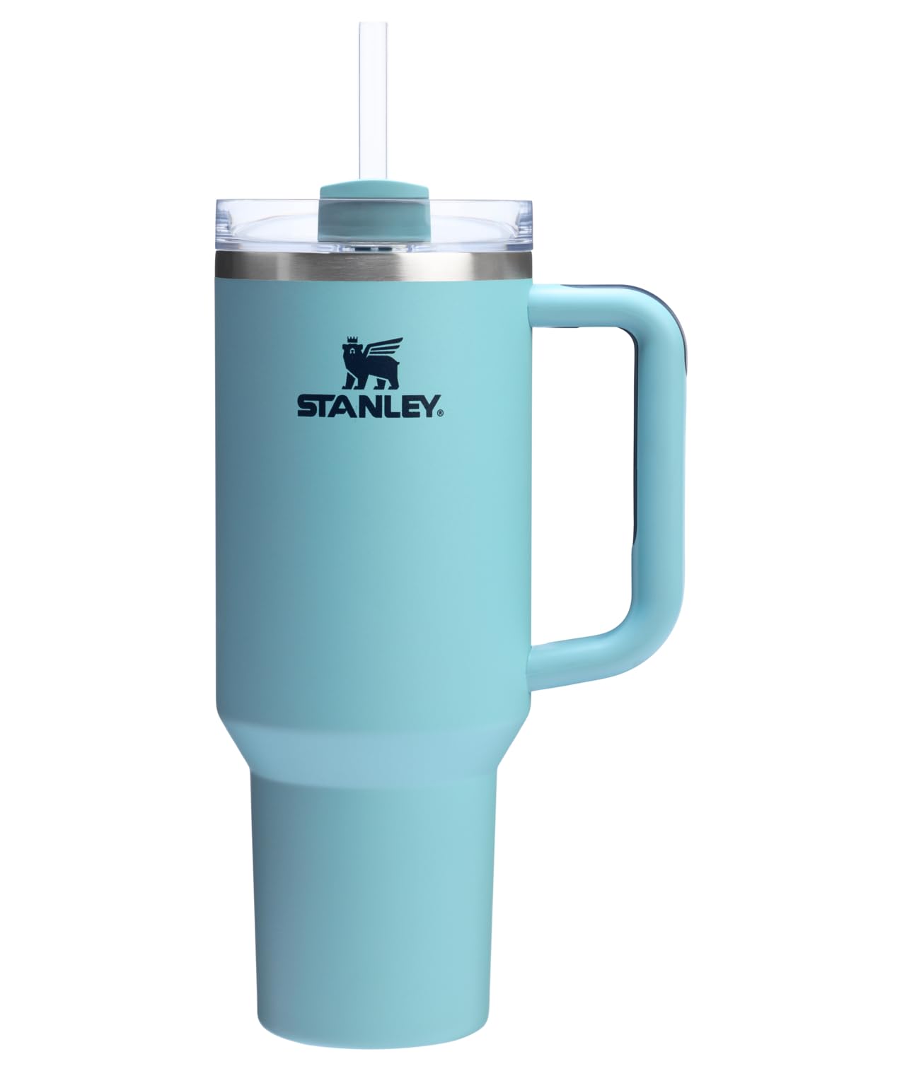 Stanley Quencher H2.0 Tumbler with Handle and Straw 30 oz | Flowstate 3-Position Lid | Cup Holder Compatible for Travel | Insulated Stainless Steel Cup | BPA-Free | Rose Quartz 2.0