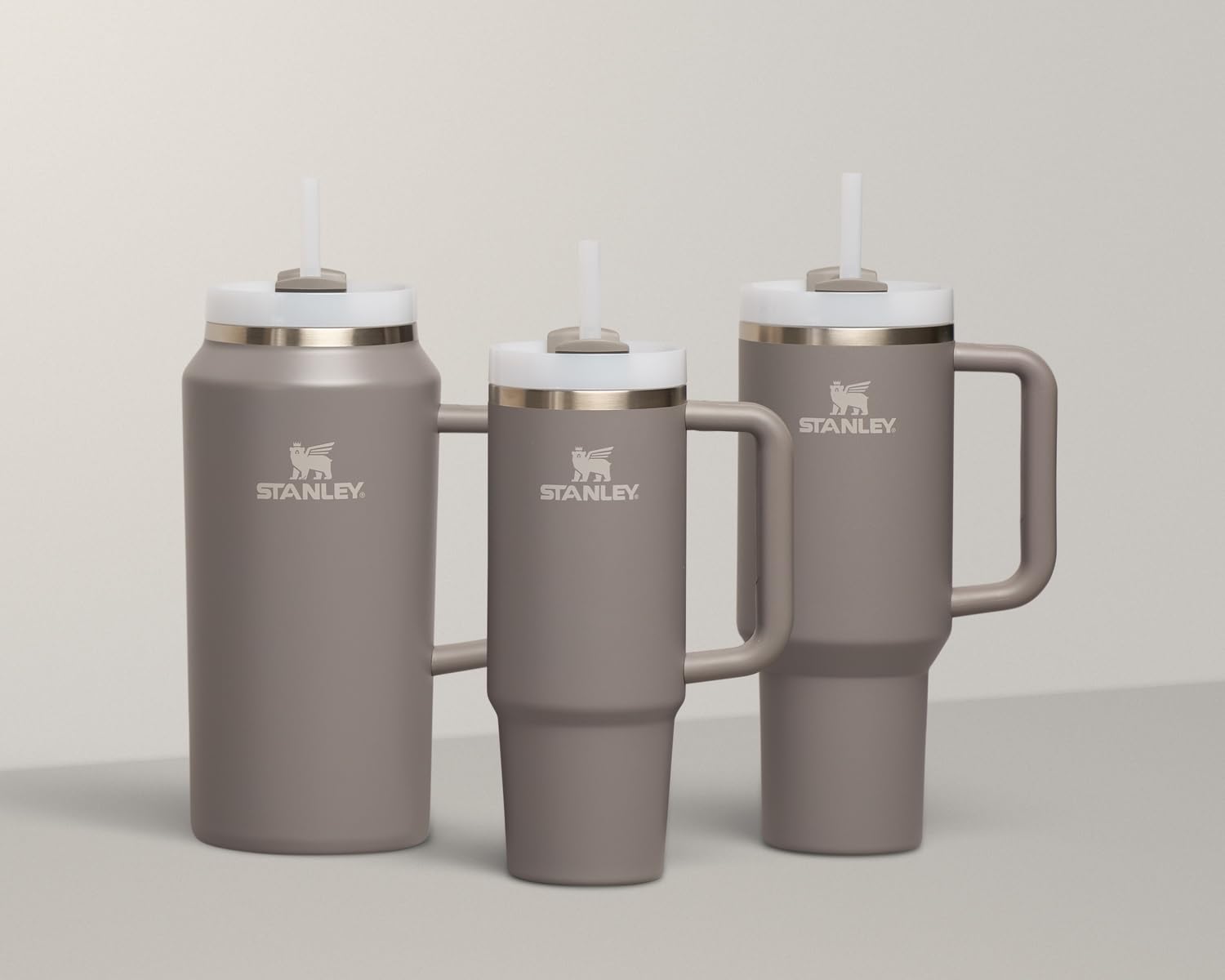 Stanley Quencher H2.0 Tumbler with Handle and Straw 30 oz | Flowstate 3-Position Lid | Cup Holder Compatible for Travel | Insulated Stainless Steel Cup | BPA-Free | Rose Quartz 2.0
