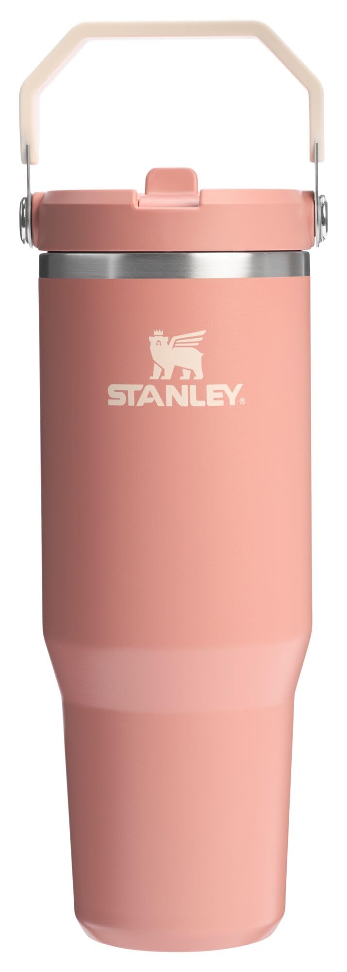 Stanley IceFlow Stainless Steel Tumbler - Vacuum Insulated Water Bottle for Home, Office or Car Reusable Cup with Straw Leak Resistant Flip Cold for 12 Hours or Iced for 2 Days, Black 2.0, 30oz