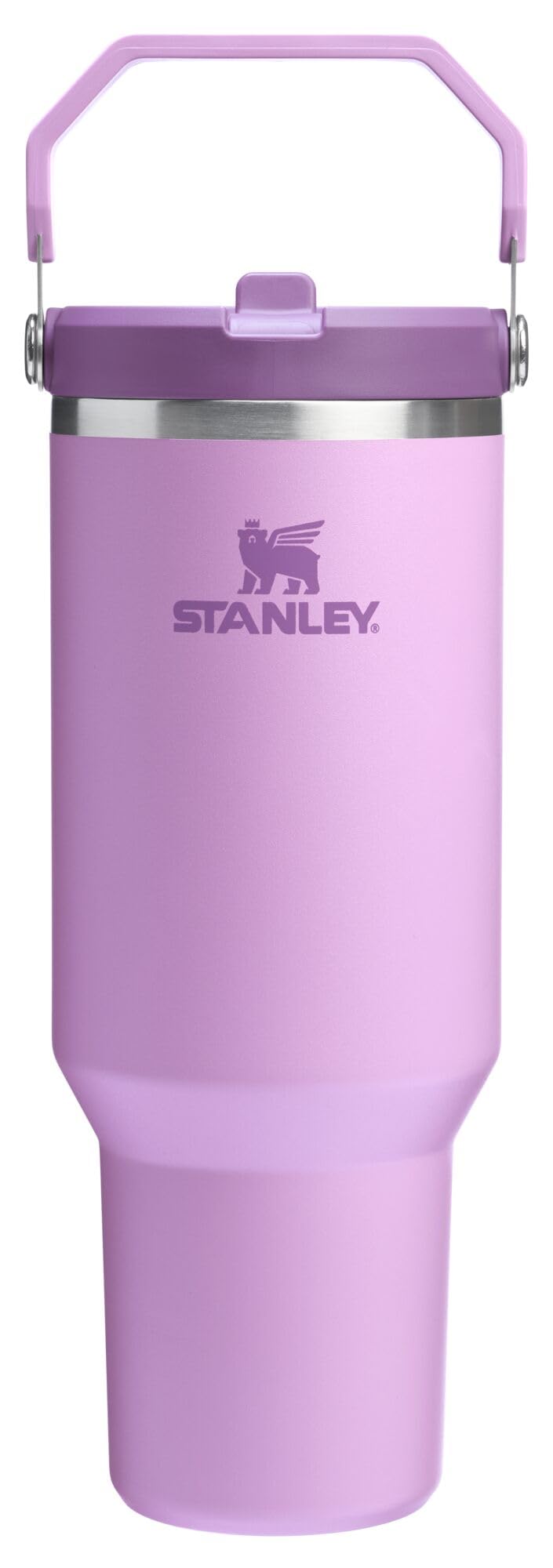 Stanley IceFlow Stainless Steel Tumbler - Vacuum Insulated Water Bottle for Home, Office or Car Reusable Cup with Straw Leak Resistant Flip Cold for 12 Hours or Iced for 2 Days, Black 2.0, 30oz