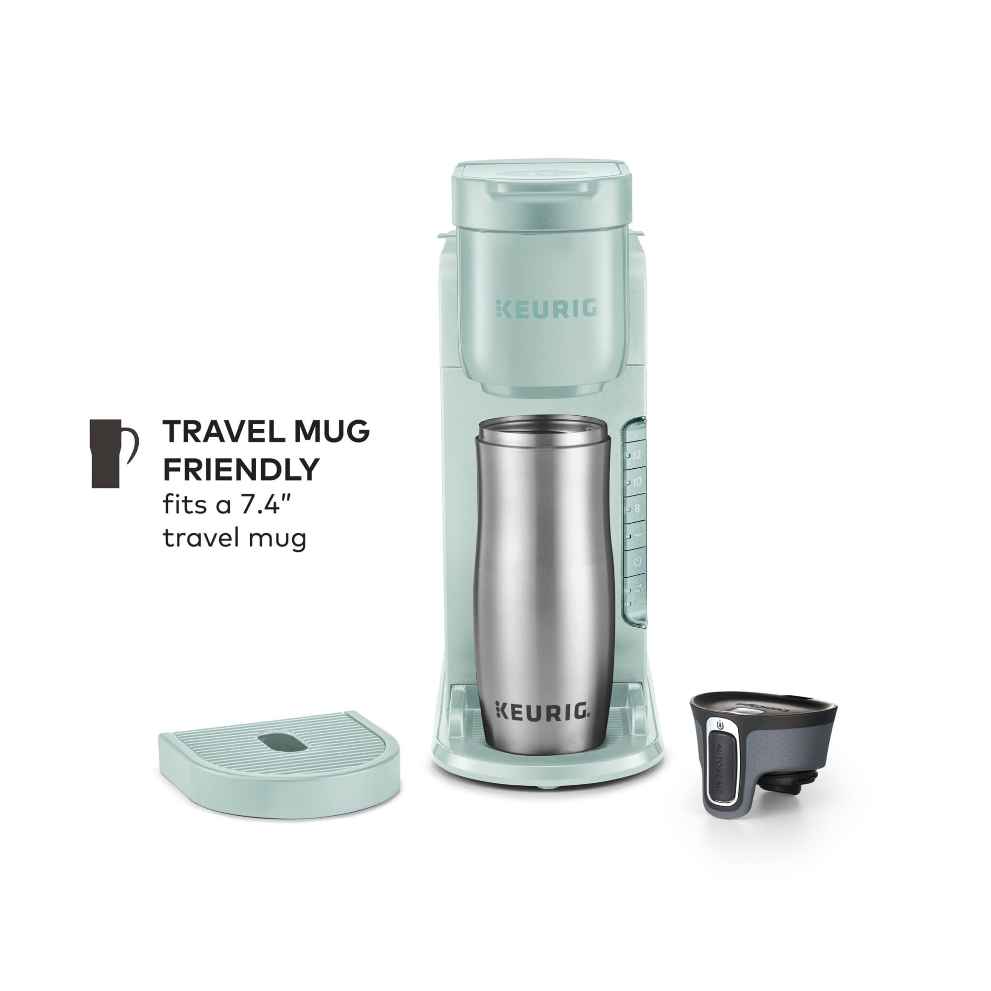 Keurig K-Express Single Serve K-Cup Pod Coffee Maker, 3 Brew Sizes, Strong Button Feature, 42oz Removable Reservoir, Black