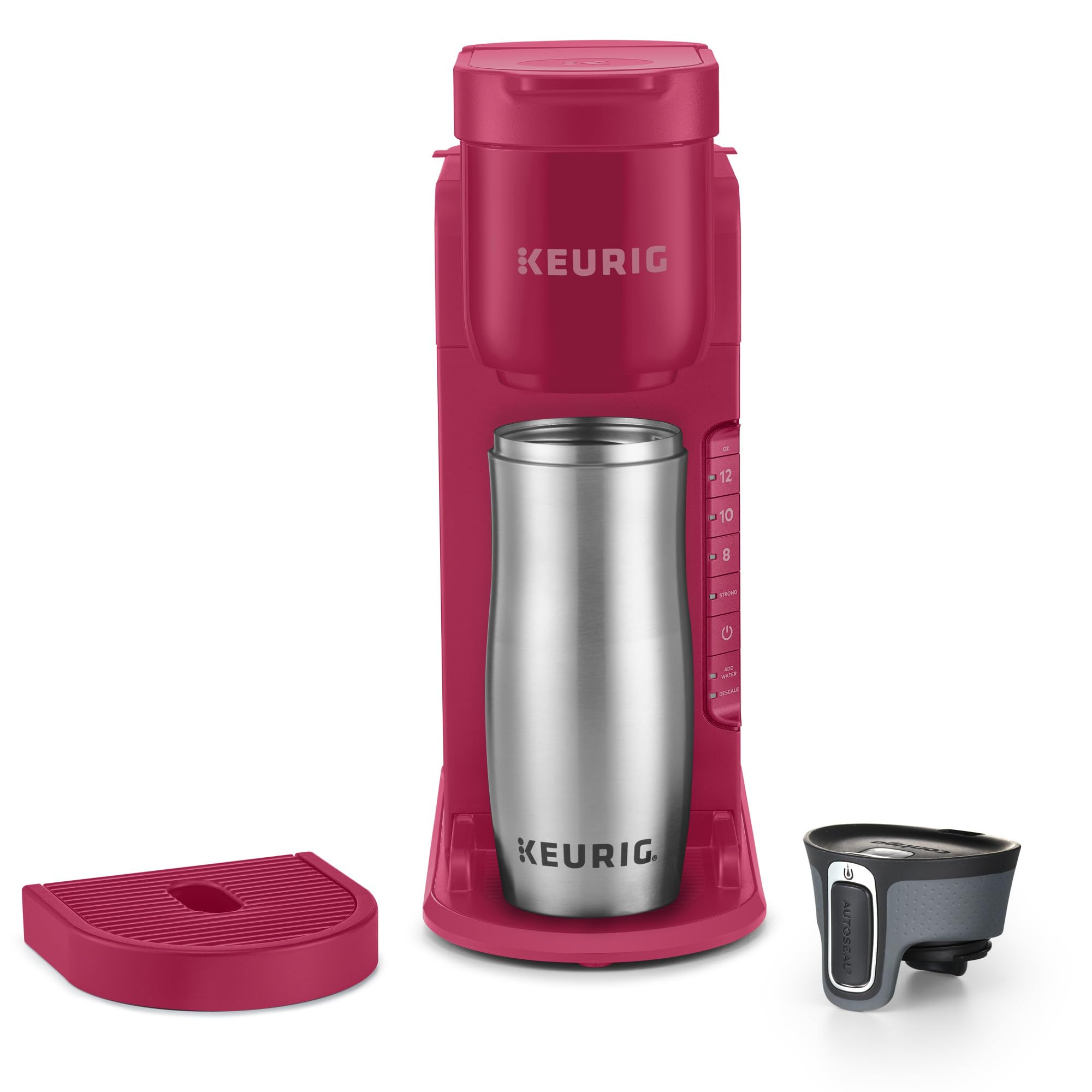 Keurig K-Express Single Serve K-Cup Pod Coffee Maker, 3 Brew Sizes, Strong Button Feature, 42oz Removable Reservoir, Black