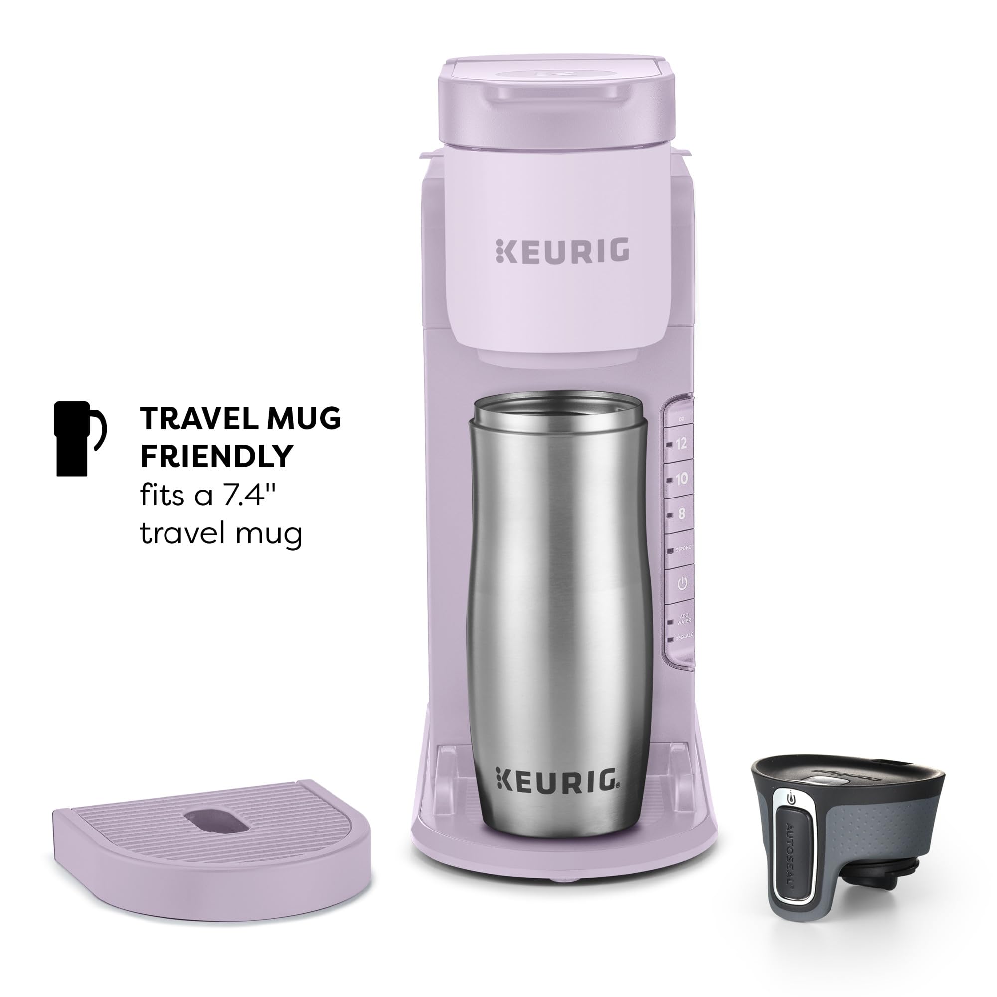 Keurig K-Express Single Serve K-Cup Pod Coffee Maker, 3 Brew Sizes, Strong Button Feature, 42oz Removable Reservoir, Black