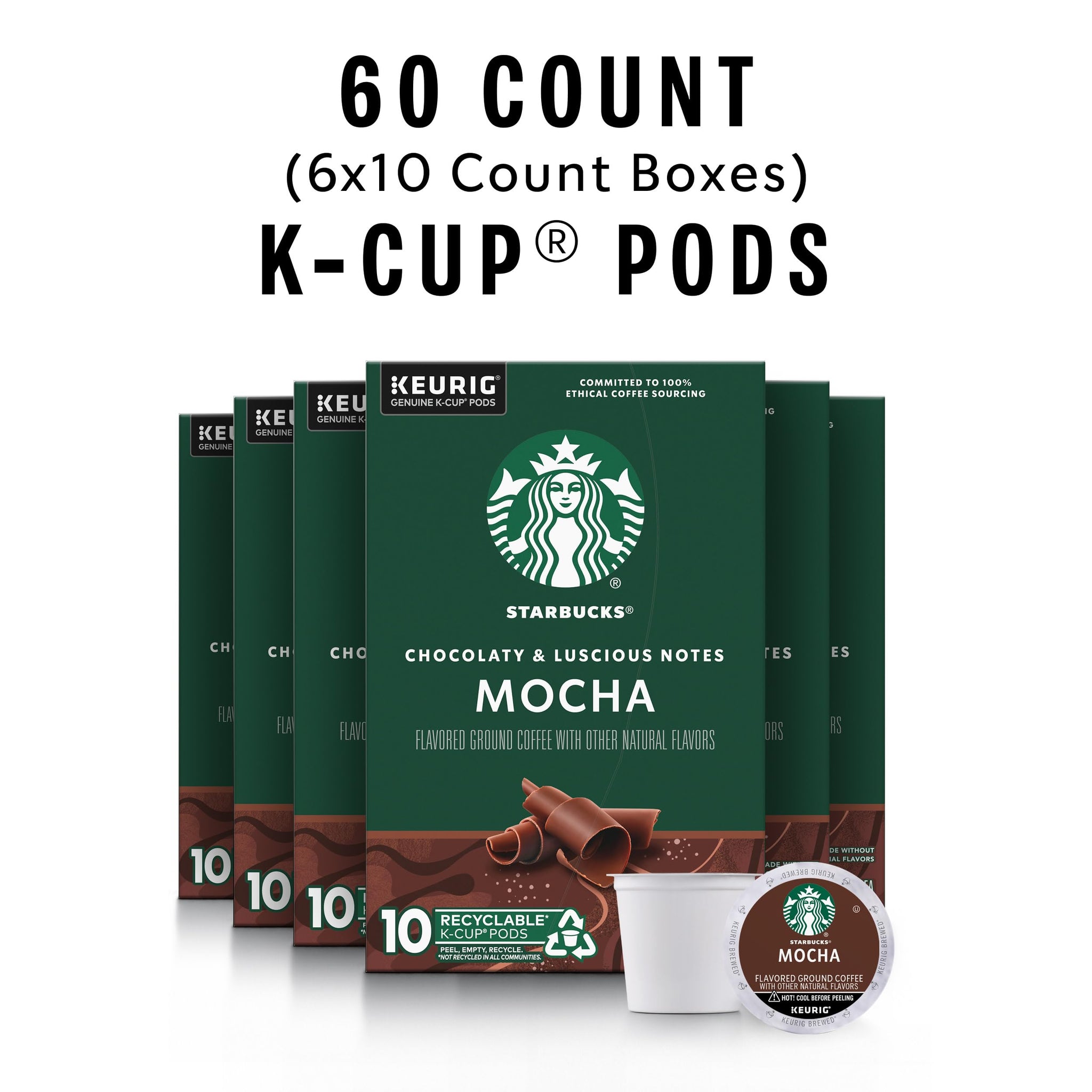 Starbucks K-Cup Coffee Pods, Medium Roast Coffee, Pike Place Roast for Keurig Brewers, 100% Arabica, 4 boxes (96 pods total)
