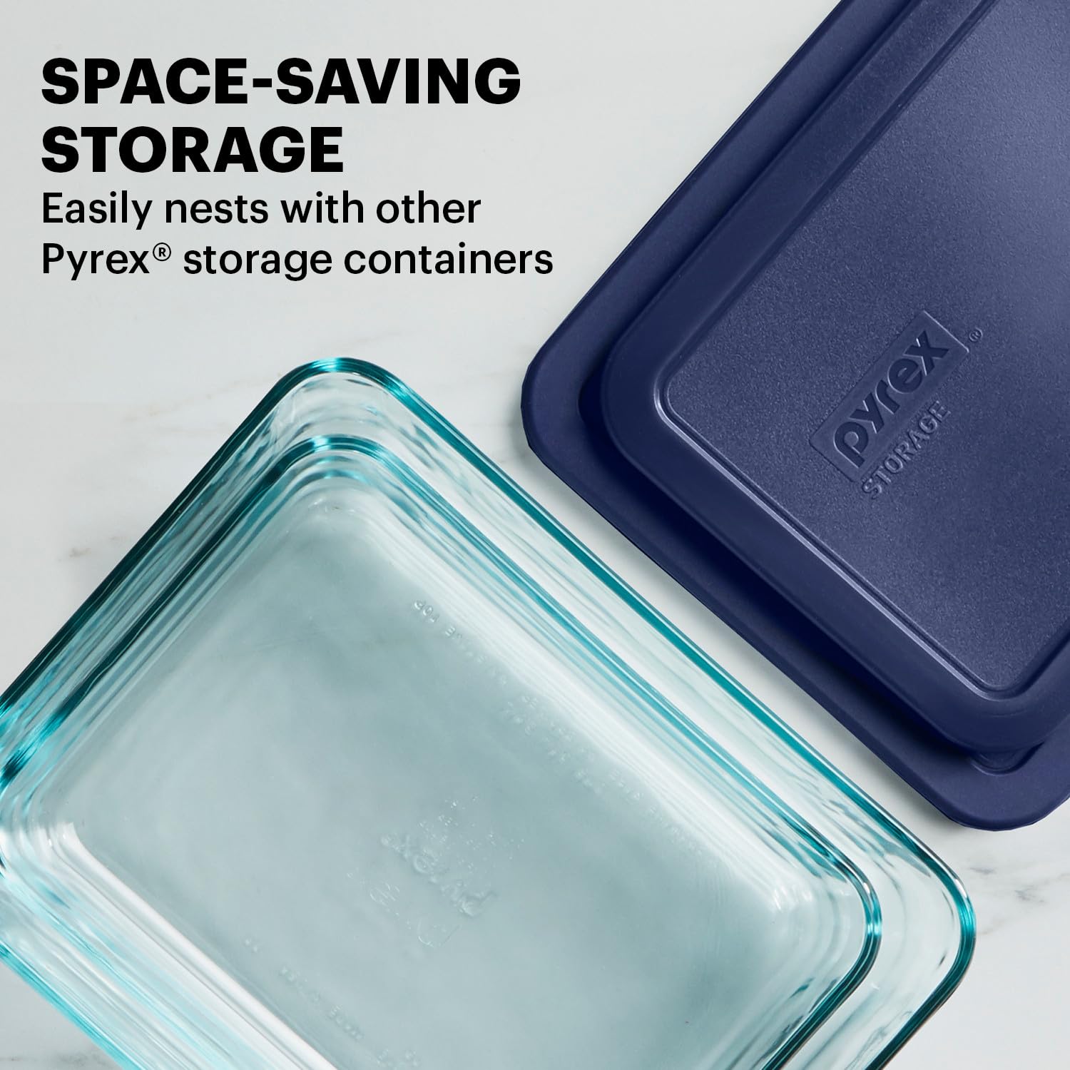 Pyrex Simply Store (12-Pack) Glass Food Storage Containers Set, (1, 2, & 3 Cup) Meal Prep Containers With BPA-Free Lids, Dishwasher & Microwave Safe