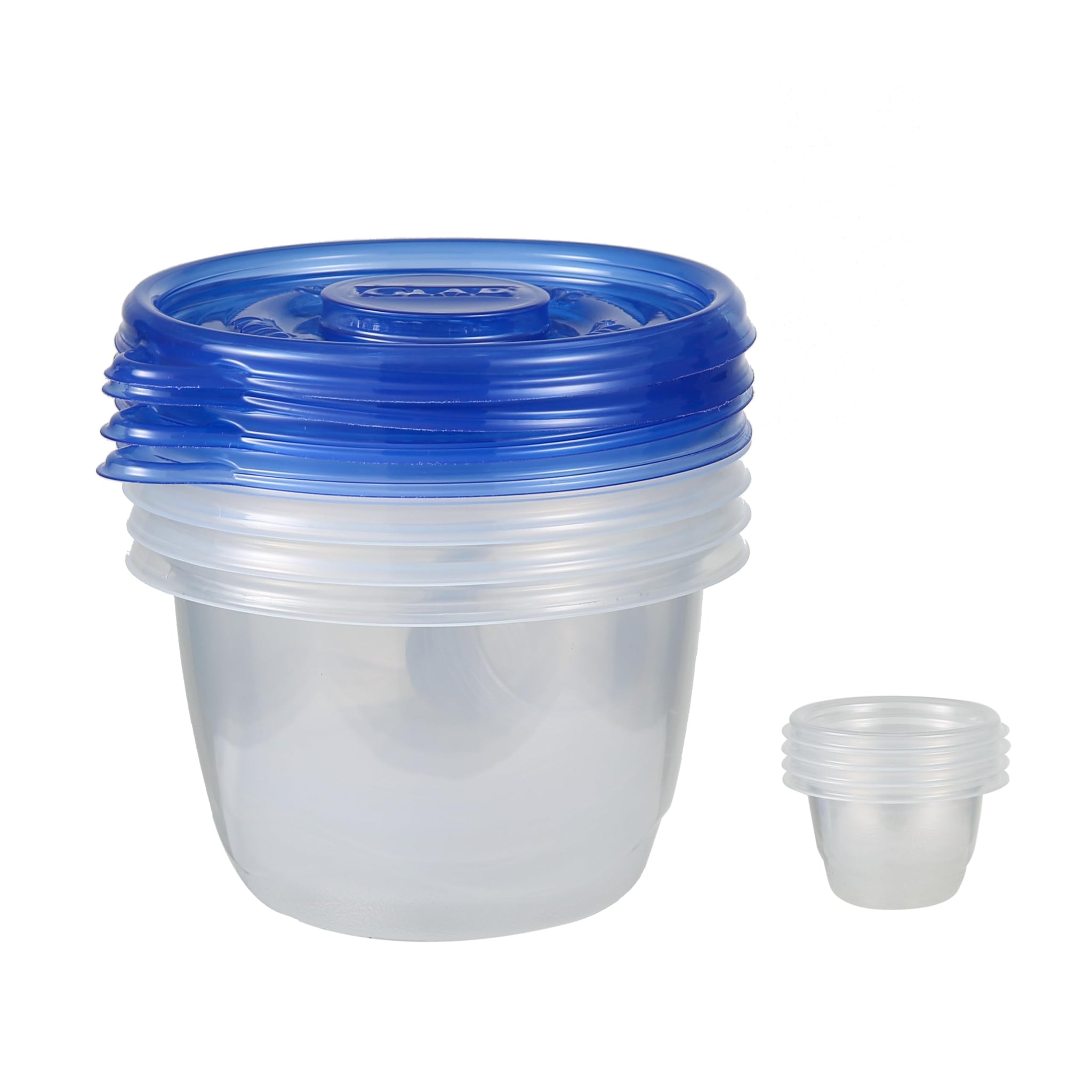 Glad Food Storage Containers, Deep Dish, 64 Ounce, 3 Count
