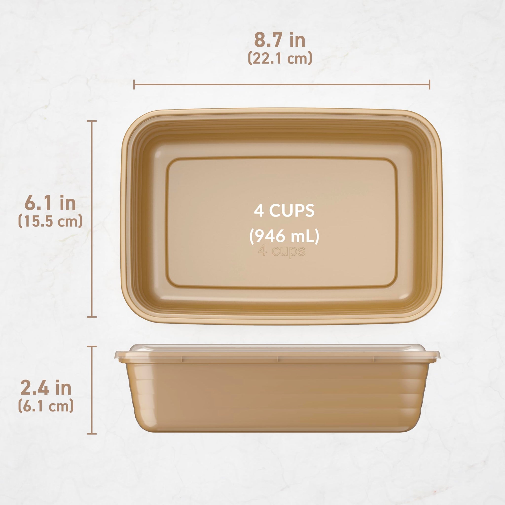 Bentgo 20-Piece Lightweight, Durable, Reusable BPA-Free 1-Compartment Containers - Microwave, Freezer, Dishwasher Safe - Mint