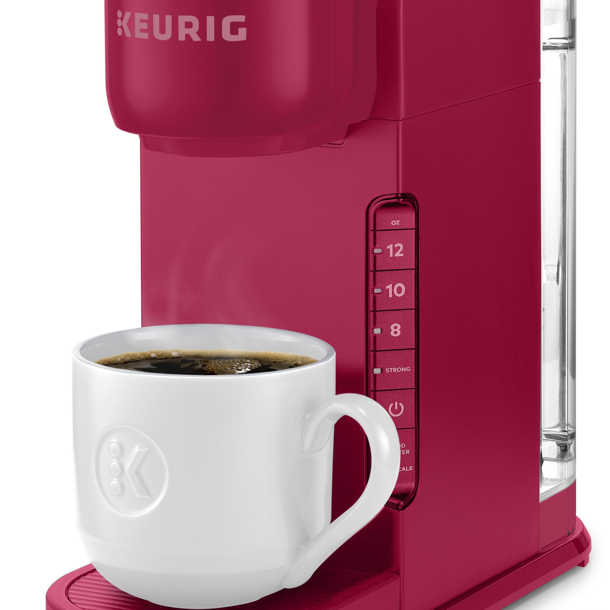 Keurig K-Express Single Serve K-Cup Pod Coffee Maker, 3 Brew Sizes, Strong Button Feature, 42oz Removable Reservoir, Black