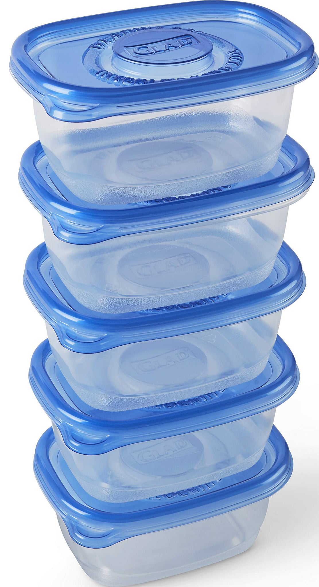 Glad Food Storage Containers, Deep Dish, 64 Ounce, 3 Count