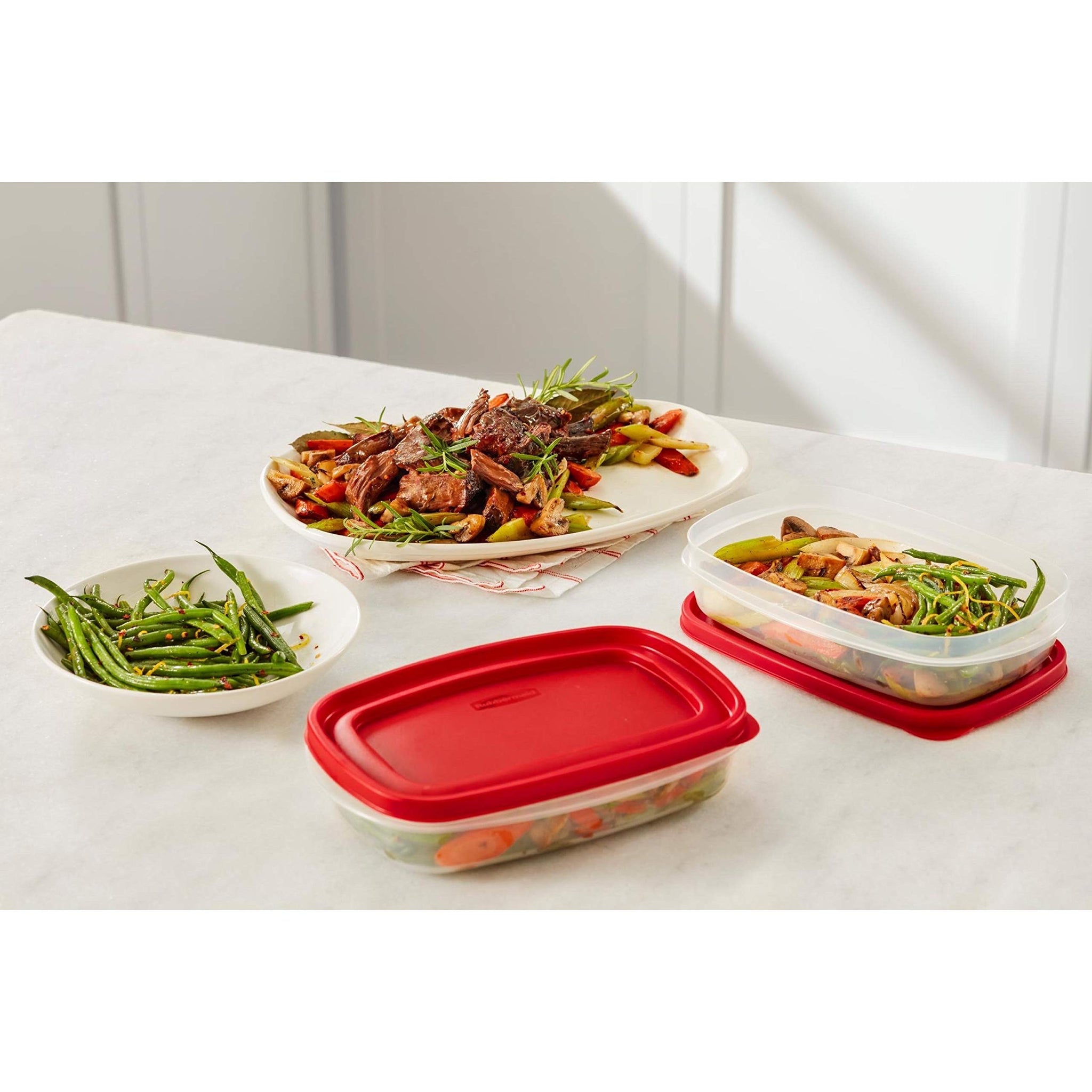 Rubbermaid 42-Piece Food Storage Containers with Lids