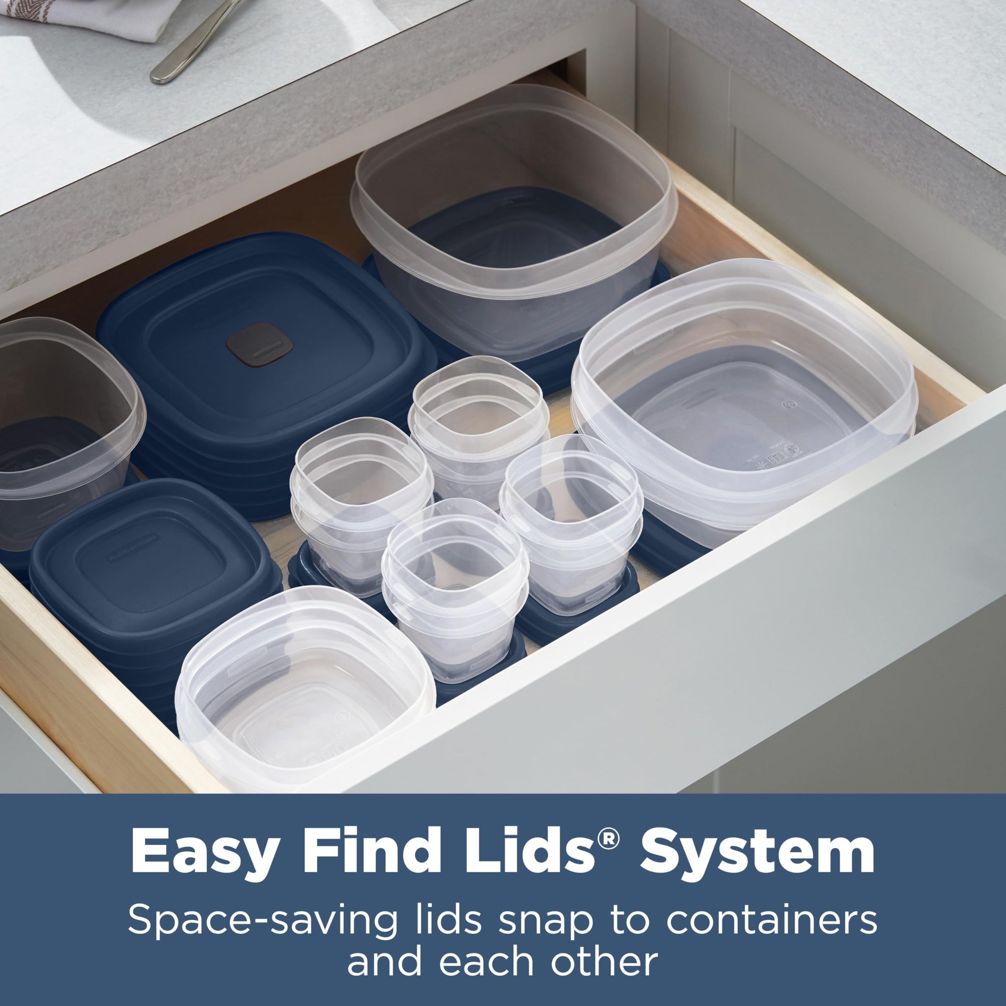 Rubbermaid 42-Piece Food Storage Containers with Lids