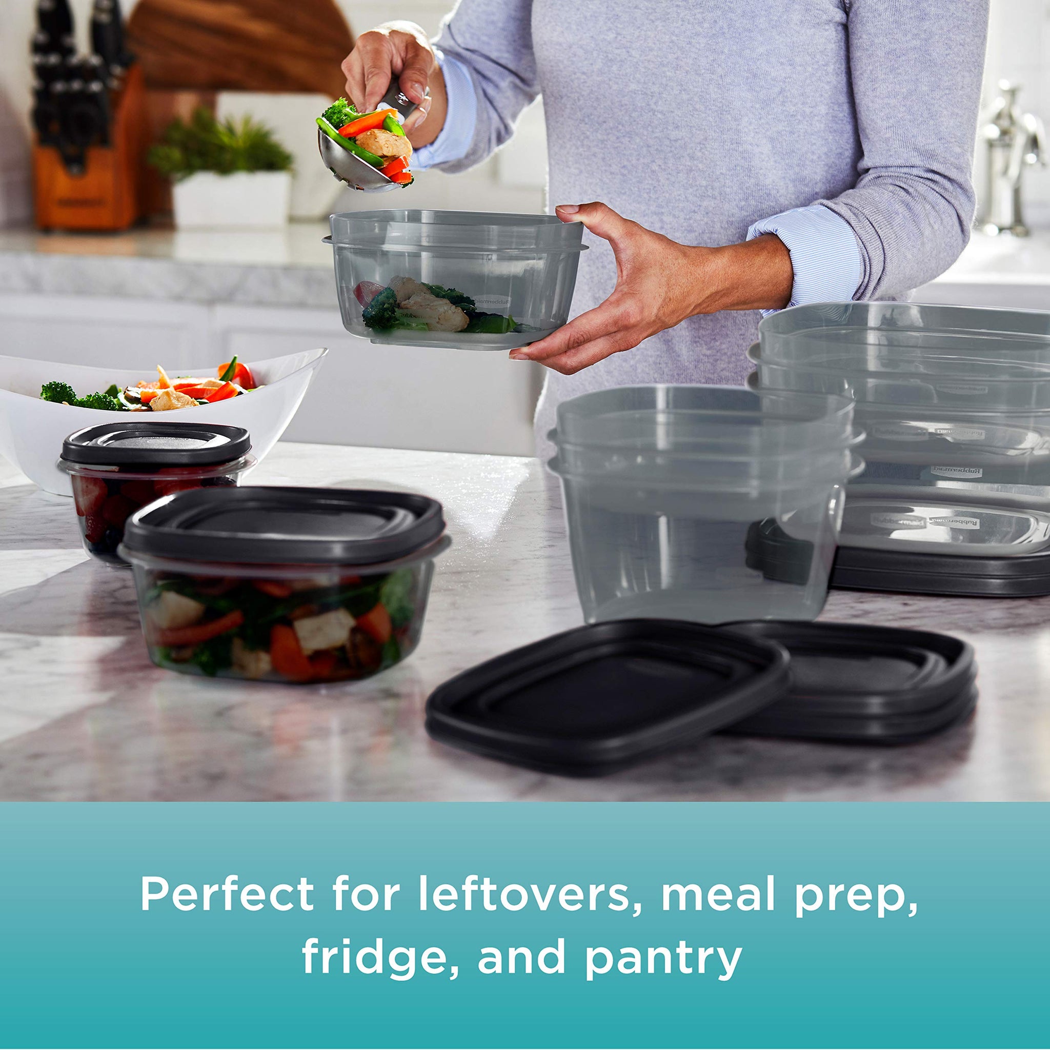 Rubbermaid 42-Piece Food Storage Containers with Lids