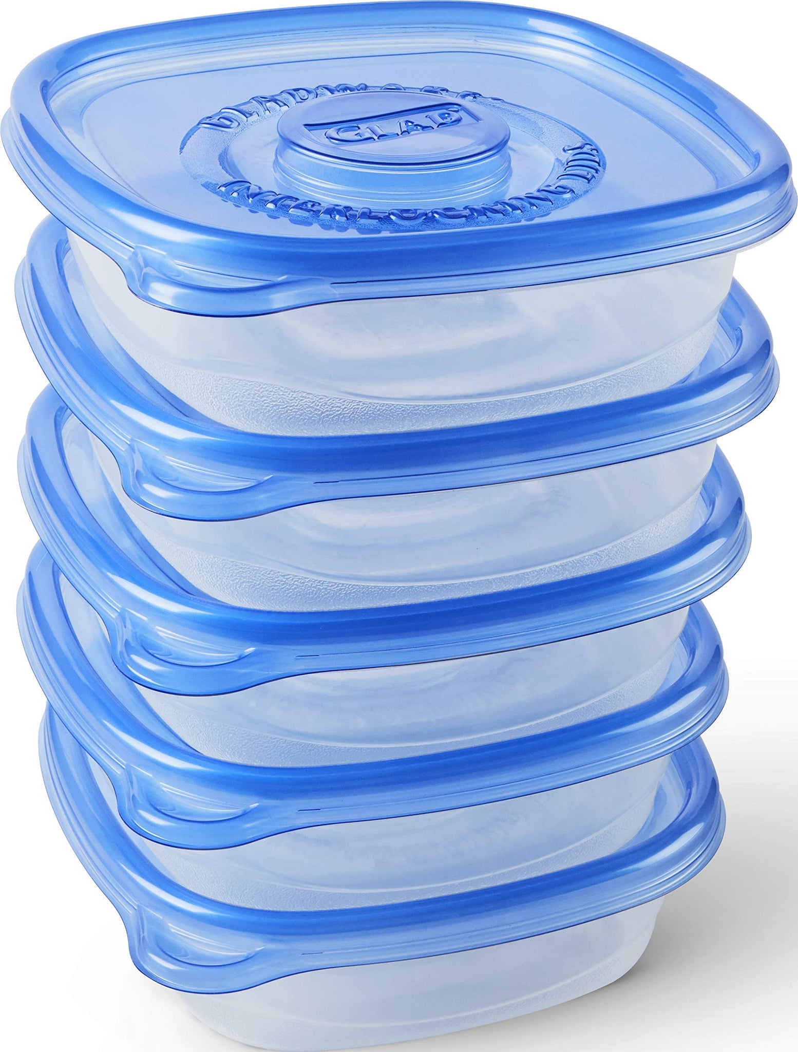 Glad Food Storage Containers, Deep Dish, 64 Ounce, 3 Count