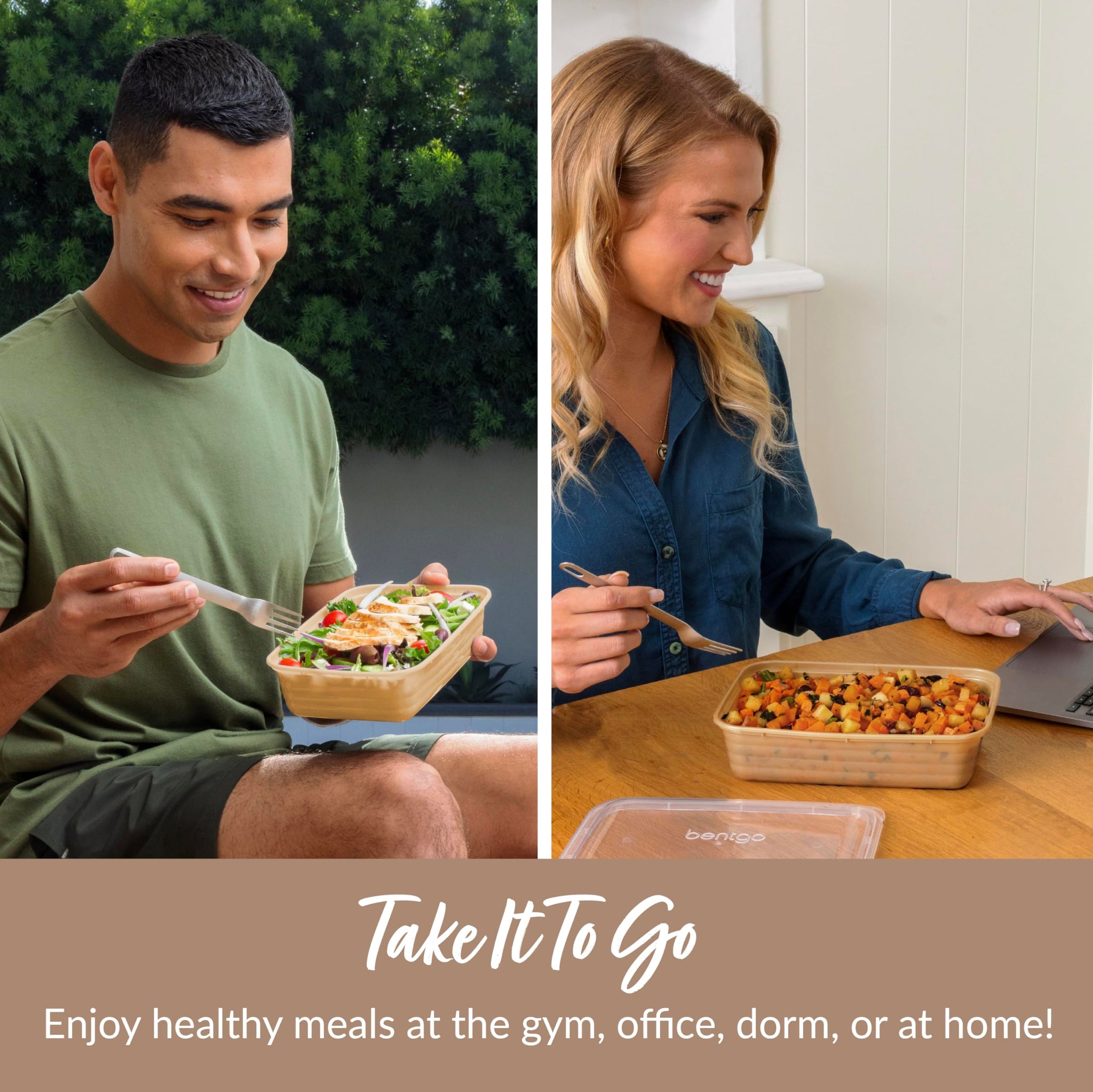 Bentgo 20-Piece Lightweight, Durable, Reusable BPA-Free 1-Compartment Containers - Microwave, Freezer, Dishwasher Safe - Mint