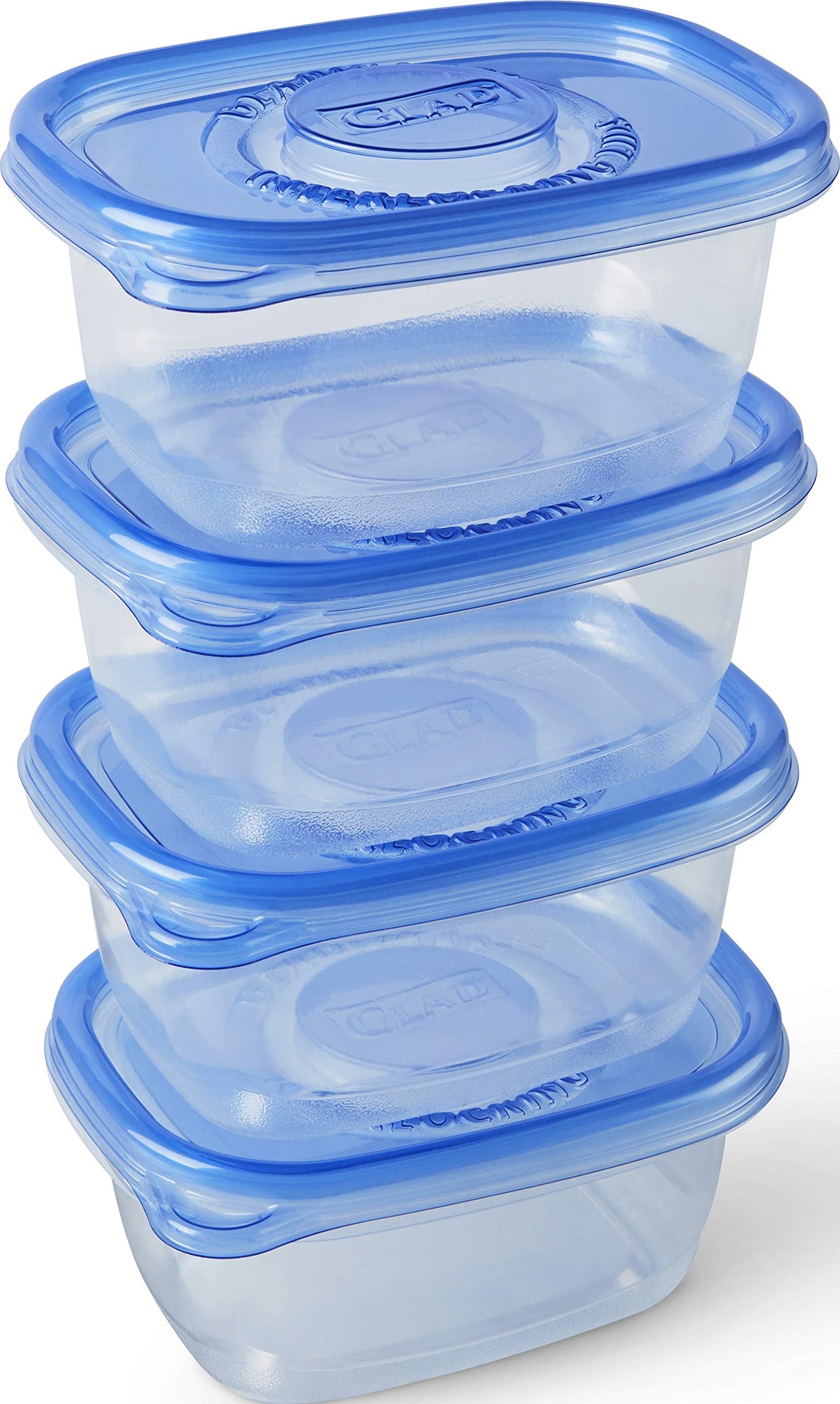 Glad Food Storage Containers, Deep Dish, 64 Ounce, 3 Count
